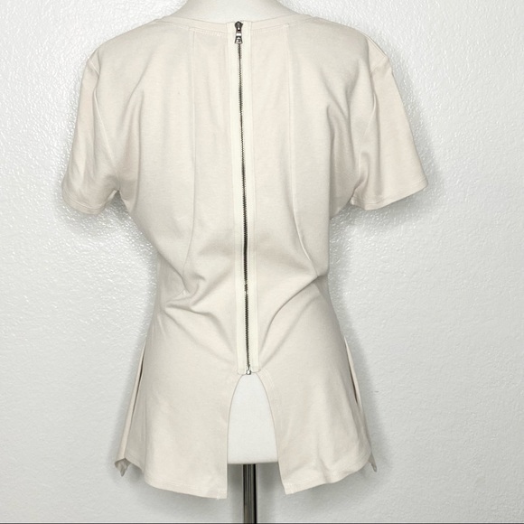 BCBGMAXAZRIA Beige Blouse Top - Picture 2 of 6